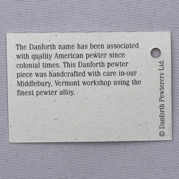 Danforth Victorian Pewter Sled 2003 Annual
Ornament Vintage - Picture 12 of 16